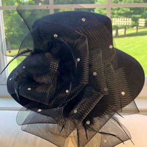 Gorgeous 100 % Wool Dress Hat